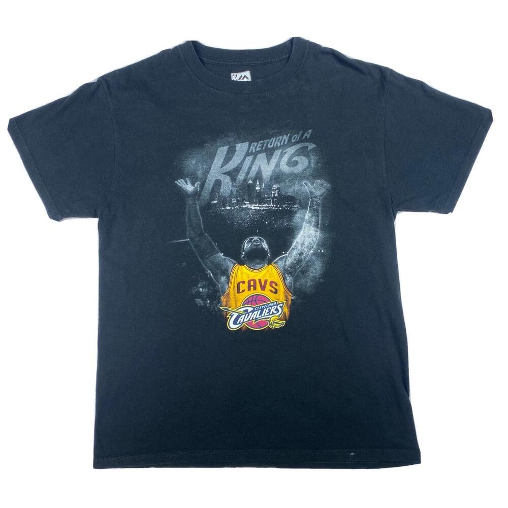Majestic  Lebron James Return Of A King Mens edium T-Shirt